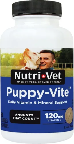 Vista 13 de Masticables multi-vitamínicos para perros Nutri-Vet, Perro Multivitamin for Dogs, Dog Multivitamins Chewable, Balanced Nutrition, Immune Support