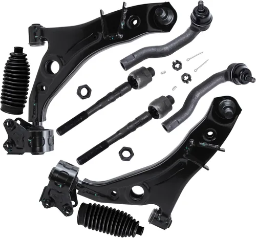 Vista 211 de Detroit Axle - Kit de suspensión frontal de 8 piezas para Chevy Silverado