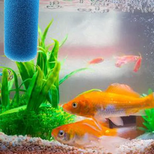 Vista 4 de Kit de filtración de espuma de prefiltro para estanque acuario pecera 5.9 "esponja 2PCS Qzbhct Reemplazo