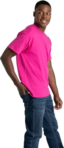 Vista 2 de Fruit of the Loom Men's Eversoft Cotton T Shirts, Breathable & Moisture Wicking with Odor Control, Sizes S-4X