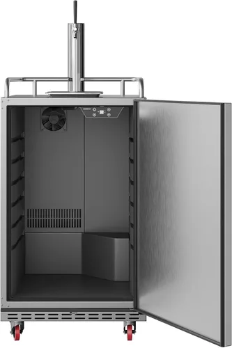 Vista 9 de EdgeStar Kegerator de un solo grifo de 24 pulgadas de ancho