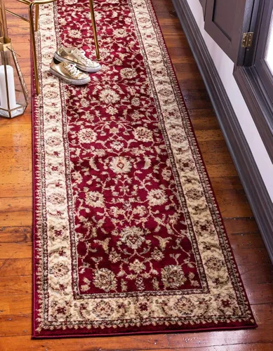 Vista 90 de Unique Loom - Colección Voyage - Alfombra tradicional oriental clásica de diseño intrincado