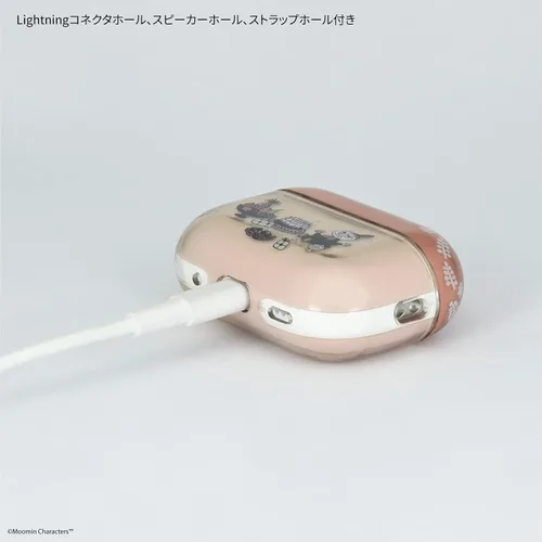 Vista 5 de Gourmandise MMN-142B Moomin Soft Case for AirPods Pro (2nd Generation) / AirPods Pro