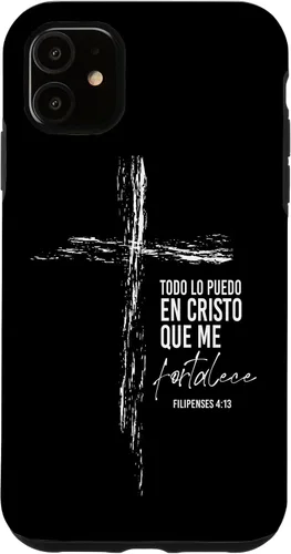 Vista 8 de Regalos Cristianos Versos Filipenses 4 13 Christian Spanish - Carcasa para iPhone 17