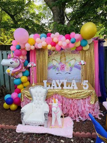 Vista 3 de Telón de fondo personalizado de 5 x 3 pies, material de poliéster, fondo personalizado para fotografía, cumpleaños, niños, adultos, fiesta, estudio