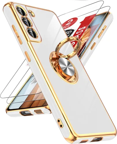 Vista 160 de LeYi Funda para iPhone XR: con Protector de Pantalla de Vidrio Templado [Paquete de 2] Soporte de Anillo Giratorio de 360°, Soporte Magnético