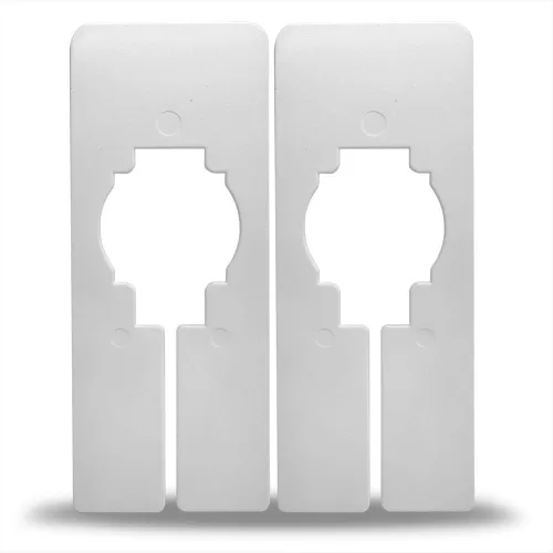 Vista 3 de Divisores de tamaño rectangular en blanco, varios colores y cantidades disponibles (15, azul bebé)