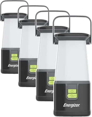 Vista 12 de ENERGIZER WeatheReady - Linterna LED para campamento PRO-360, luz de tienda IPX4 resistente al agua, linternas ultra brillantes alimentadas por Negro