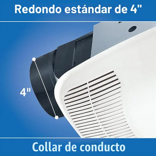 Vista 5 de Air King BFQ50 ENERGY STAR® Qualified - Ventilador Extractor SNAP-IN Calificado, 50 CFM