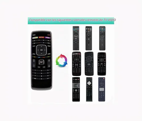 Vista 3 de Nuevo control remoto universal Vizio para todos los televisores de la marca VIZIO, Smart TV