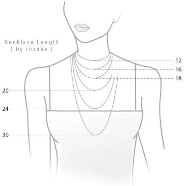 Vista 3 de Collar de cadena de acero inoxidable 3.1mm (disponible en 18-36 pulgadas)