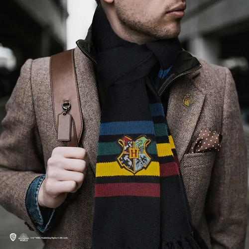 Vista 5 de Cinereplicas Bufanda oficial de Harry Potter, tela de punto ultra suave