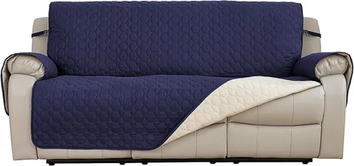 Vista 8 de RBSC Home Fundas de Sofá Impermeables para Perros, Sofá, Sillón de Dos Plazas y Sofás Grandes (Azul Oscuro, 68")