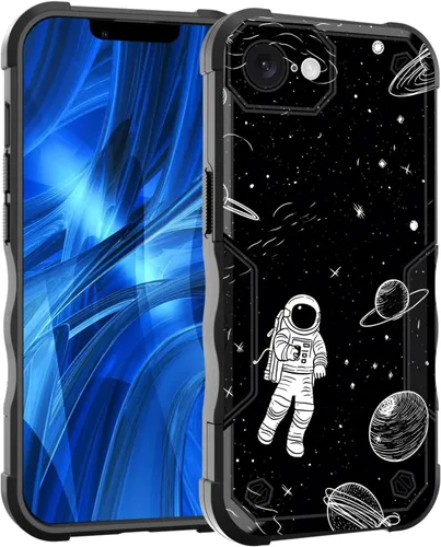 Vista 24 de Funda para iPhone Air, [doble capa] [protección contra caídas de grado militar de 10 pies] Funda resistente a prueba de golpes para iPhone Air