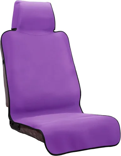 Vista 16 de Funda de asiento impermeable, protector de asiento de automóvil mejorado contra el sudor, perfecto para asiento universal antideslizante de Negro