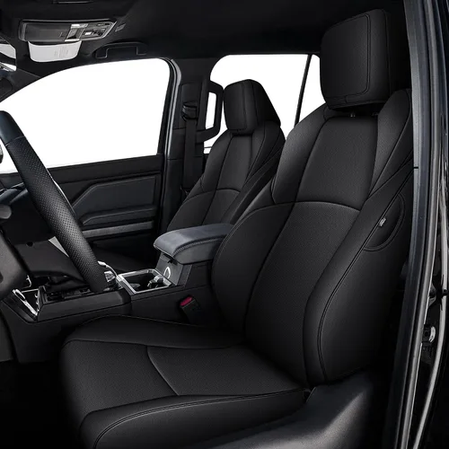 Vista 47 de Seat Covers for Mazda 3 2014 2015 2016 2017 2018 Custom Fit,Faux Leather Waterproof AirbagCompatible Car Seat Cover Full Set Black