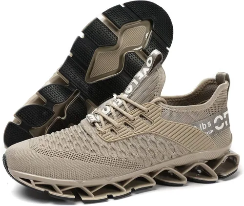 Vista 5 de Zapatos deportivos Chopben para correr, tenis a la moda con red transpirable y suela suave antideslizante, zapatos para caminar casuales y atléticos