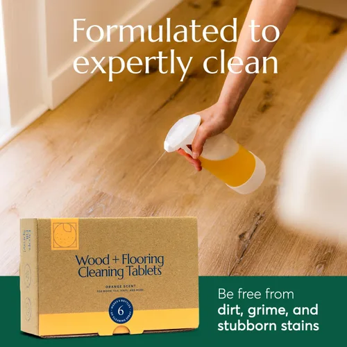 Vista 3 de CLEANOMIC Paquete de tabletas de limpieza de madera y pisos y tabletas