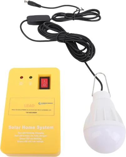 Vista 8 de Marhynchus Kit de generador solar portátil con luces LED