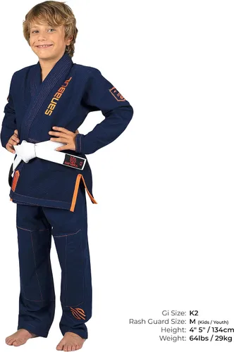 Vista 9 de Sanabul, Future Legend Kids - Traje de Jiu Jitsu brasileño, BJJ Gi