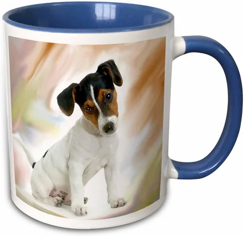 Vista 12 de 3dRose Tazas Jack Russell Terrier Jack Russell Terrier - Jack Russell Terrier (taza_4236_9)