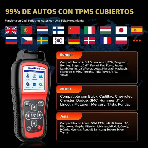 Vista 8 de Autel MaxiTPMS TS508WF TPMS Herramienta de programación, herramienta de reaprendizaje TPMS 2026 Wifi Ver. of TS508/TS408/TS501 PRO