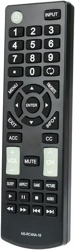 Vista 2 de NS-RC4NA-18 - Control remoto reemplazado para Insignia TV NS-32D311NA17 NS-32D311MX17 NS-40D420NA18 NS-49D420NA18 NS-55D420NA18 NS-40D420MX18