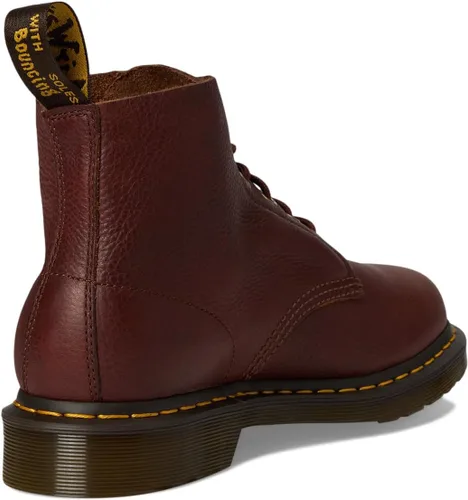 Vista 6 de Dr. Martens, Botines de cuero sin encuadernar 101 para hombre, anacardo, hombre 13, talla M