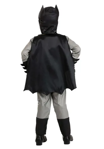 Vista 4 de Disfraz de Batman Gris y Negro para Niños Pequeños Multicolor