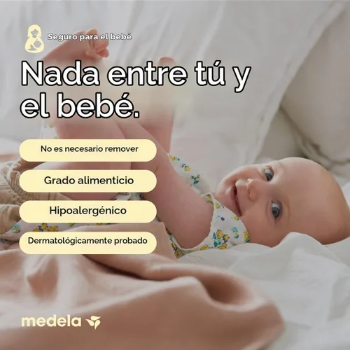 Vista 6 de Medela Purelan Lanolin Crema para pezones, alivio rápido, seguro para bebés