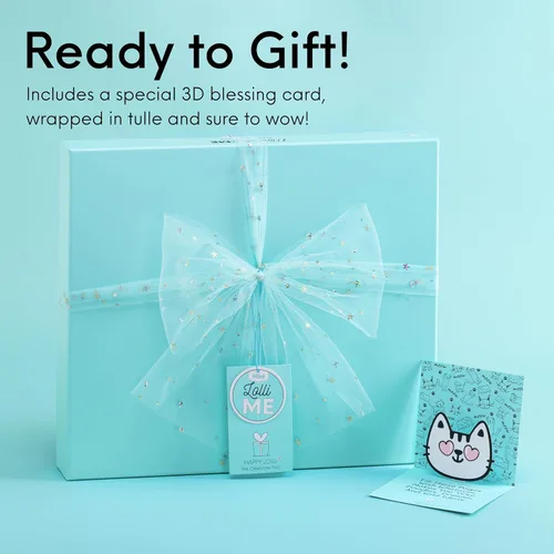 Vista 6 de HAPPY LOLLI Mint LolliME - Kit de diario de bricolaje para adolescentes y niñas de 8 a 14 años, regalo de cumpleaños, juego de diario con cerradura