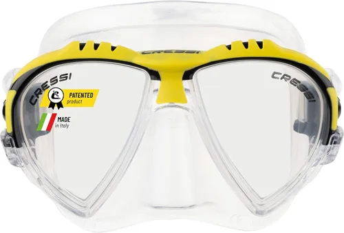 Vista 8 de Cressi Matrix Adult Wide View Scuba and Snorkel Mask - Matrix: Made in Italy