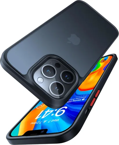 Vista 15 de TORRAS - Funda a prueba de golpes para iPhone SE 2022/iPhone SE 2020/iPhone 7, certificado de caída militar, parte trasera dura, semitransparente
