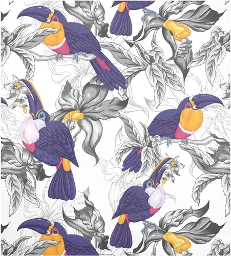 Vista 24 de Cubierta magnética decorativa para lavavajillas, cubierta magnética para lavavajillas, calcomanía para decoración de cocina, flores abstractas
