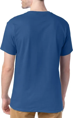 Vista 3 de Hanes ComfortSoft - Camiseta de manga corta para hombre (paquete de 4)