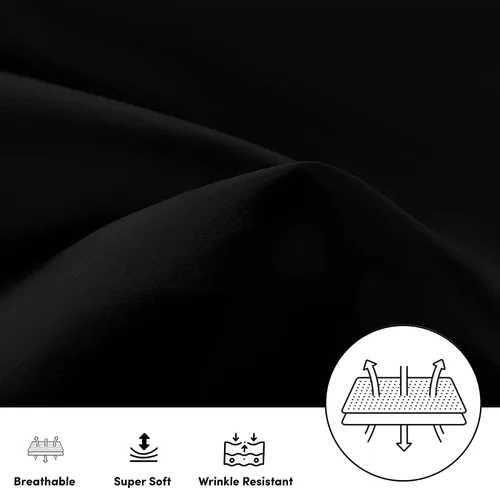 Vista 3 de Funda de Almohada de Viaje Tamaño 12x18 Paquete de 2 Piezas 100% Algodón Egipcio Cierre de Cremallera 500 Número de Hilos Funda de Almohada