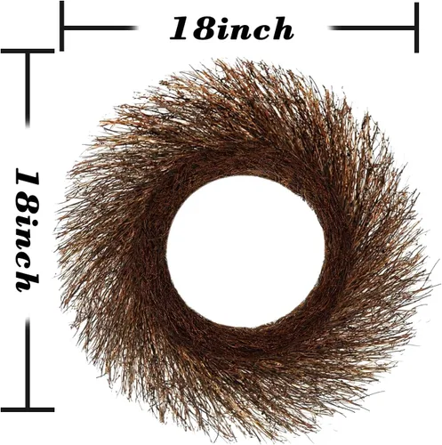 Vista 2 de Sunburst - Base de corona de vid natural, forma de corona de ramitas de 18 pulgadas Eye-Catching Sunburst Shape for Wreaths for Crafts, Rustic