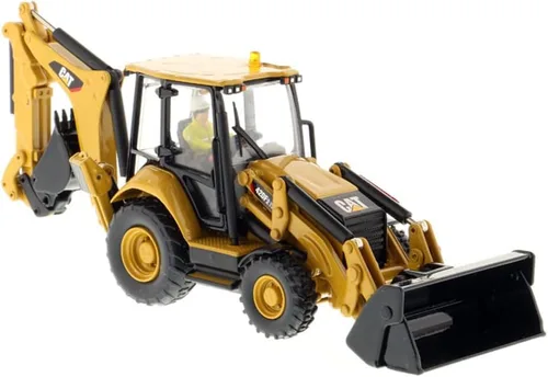 Vista 2 de Diecast Masters Caterpillar 420F2 It Retroexcavadora Cargadora Serie High Line Vehículo