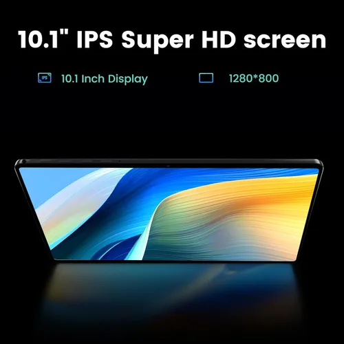 Vista 2 de 10 pulgadas Android Tablet 1280x800 IPS HD pantalla táctil 8 GB RAM+128 GB ROM 10' gris 2025