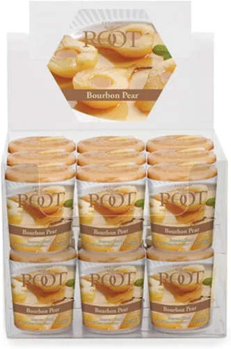 Vista 21 de Root Candles Velas votivas perfumadas de otoño, mezcla de cera de abeja, hechas a mano de 20 horas, 3 unidades, sidra caliente