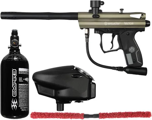 Vista 2 de Action Village Kit de pistola de paintball Kingman Spyder Victor Core
