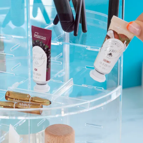 Vista 8 de Organizador de Maquillaje Giratorio Rolkup InnovaGoods