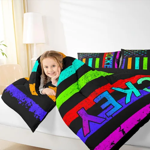 Vista 74 de Juego de ropa de cama de baloncesto para niños y adolescentes, juego de edredón deportivo para niños, tamaño matrimonial, suave, ligero, decoración
