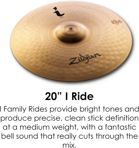 Vista 6 de Zildjian ILHSTD I Family Standard Gig - Paquete de platillos