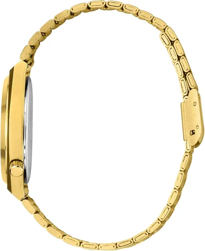 Vista 3 de JIANDUN La moda para hombre de negocios negro relojes correa de acero inoxidable impermeable simple