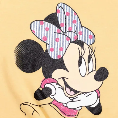 Vista 4 de Disney Conjunto de camiseta y pantalones cortos de Minnie Mouse de manga corta