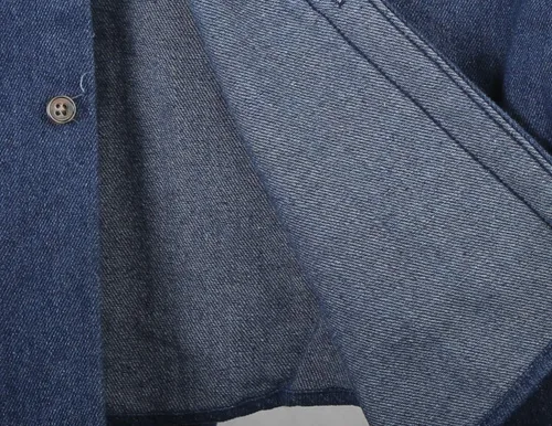 Vista 7 de NUTEXROL - Camisa de hombre sin mangas de mezclillaalgodón con 2 bolsillos frontales