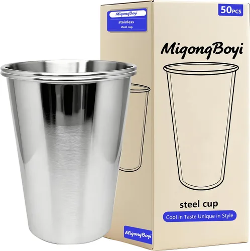 Vista 8 de MigongBoy 4PCS Botella de Agua Aislante de 20 Onzas, Vaso de Acero Inoxidable Aislante, Termo Reutilizable para Bebidas Frías, Sin BPA, Botella