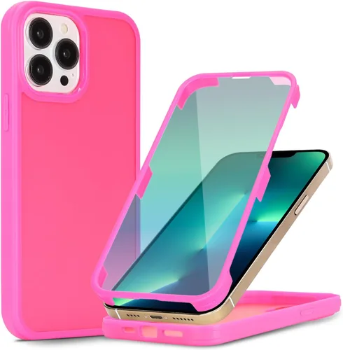 Vista 9 de Funda para iPhone 12 mini con protector de pantalla, color negro