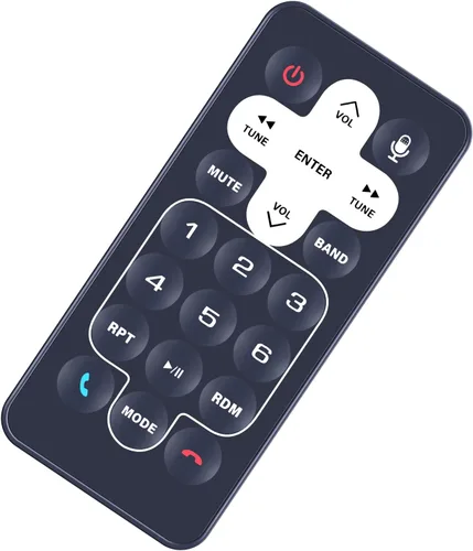 Vista 2 de Replacement Remote for Dual Electronics Digital Multimedia Receiver DMCPA70